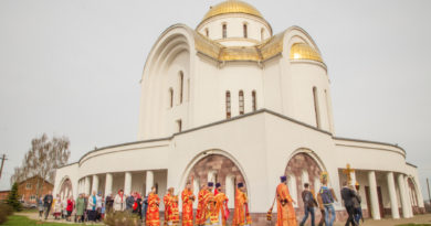 Престольные торжества в Георгиевском храме г. Воткинска