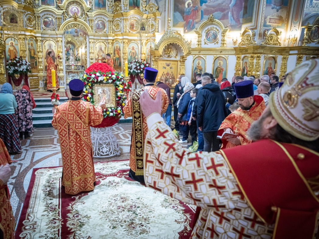 Церковная служба на Пасху