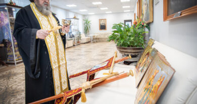 Ижевская епархия передала иконы для оборудования молитвенной палатки в зоне СВО