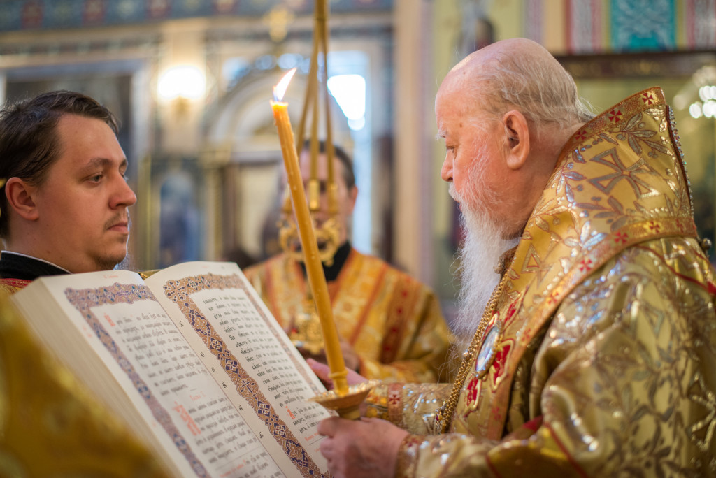 Митрополит Николай (Шкрумко) совершил Литургию в день своего рождения