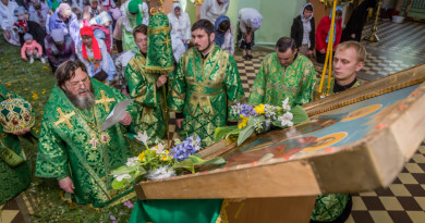 Престольный праздник в монашеской общине Ризоположения с. Люк