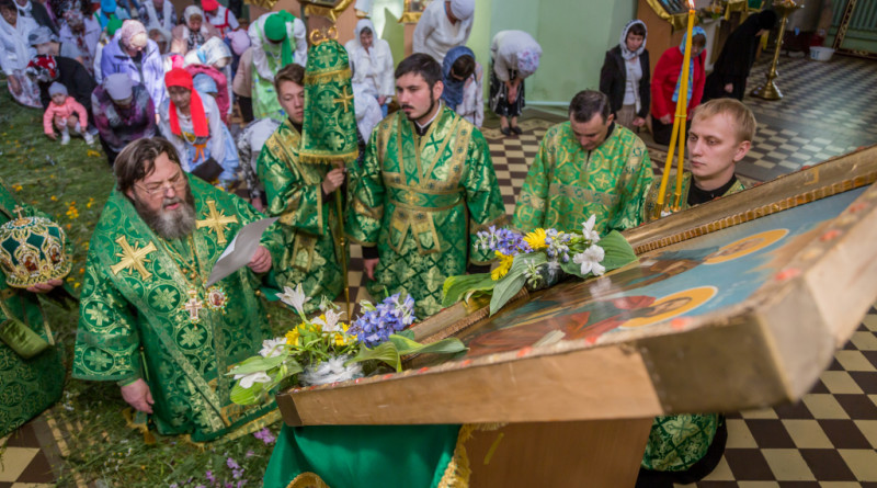 Престольный праздник в монашеской общине Ризоположения с. Люк