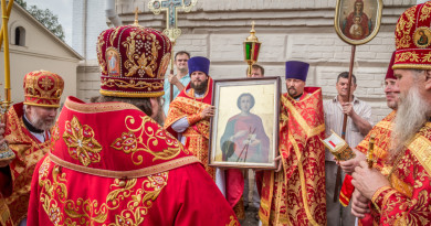 Престольный праздник в храме великомученика Пантелеимона г. Воткинска