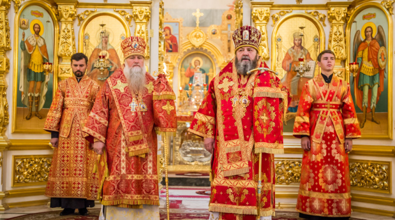 Архиерейское служение в день Усекновения главы Иоанна Предтечи