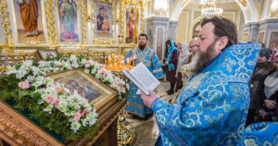 Престольный праздник храма Иверской иконы Божией Матери