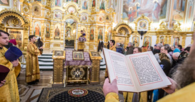 Служение митр. Викторина в Неделю Торжества Православия