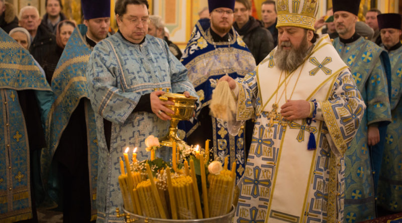 Всенощная на праздник Сретения