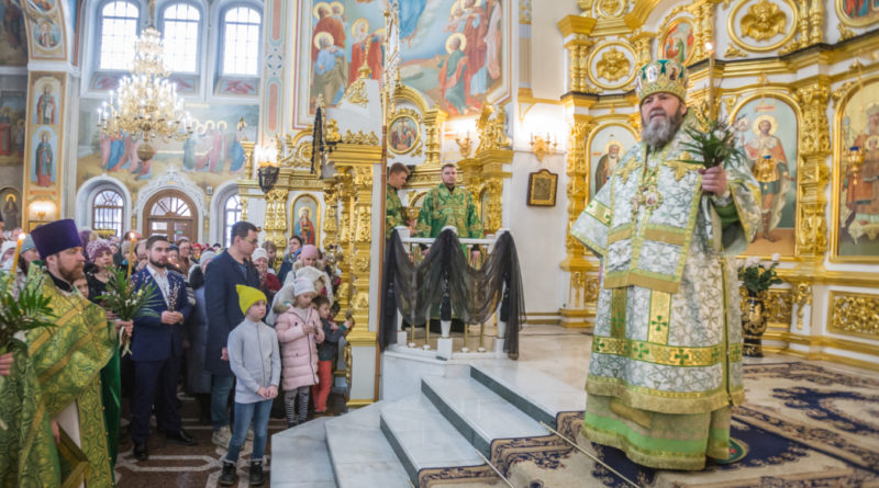 Проповедь в день Входа Господня в Иерусалим