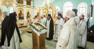 Архипастырское служение в праздник Вознесения