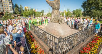 Престольные торжества в храме прп. Серафима Саровского г. Ижевска