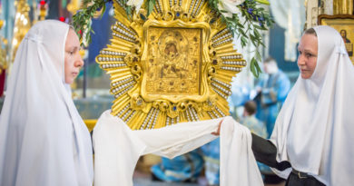 Архипастырское служение в день празднования Почаевской иконы Пресвятой Богородицы