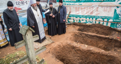 Начато исследование места погребения свщмч. Николая Чернышева и его дочери мц. Варвары