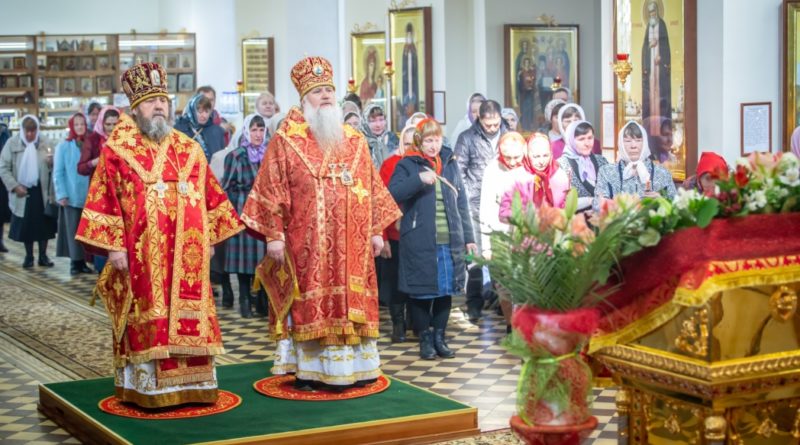 Состоялись торжества по случаю дня памяти священноисповедника Виктора, епископа Глазовского