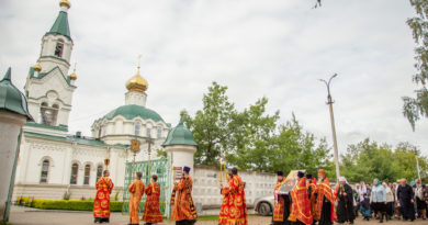 Престольный праздник Пантелеимоновского храма г. Воткинска