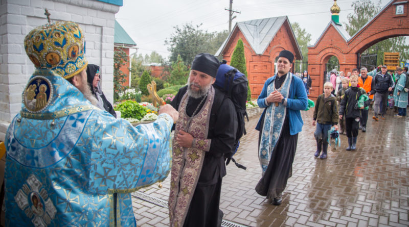 Архипастырское служение накануне праздника Успения Пресвятой Богородицы