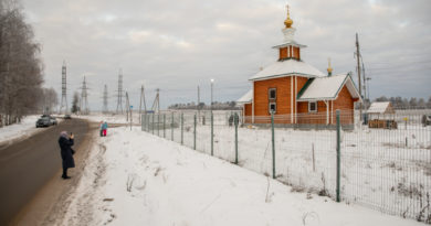 Освящение храма в с. Первомайский Завьяловского района