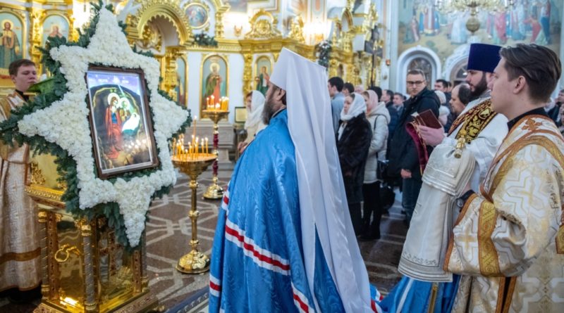 Архипастырское служение на праздник Рождества Христова