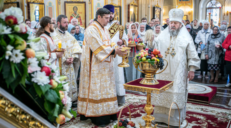 Архипастырское служение в праздник Преображения Господня