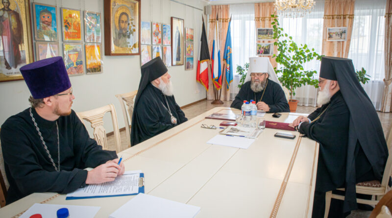 Состоялось заседание Архиерейского совета Удмуртской митрополии