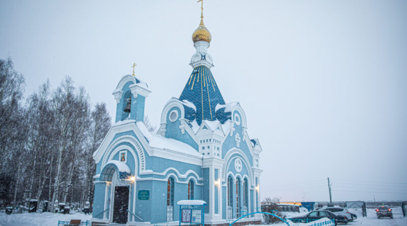 Престольный праздник храма в д. Хохряки