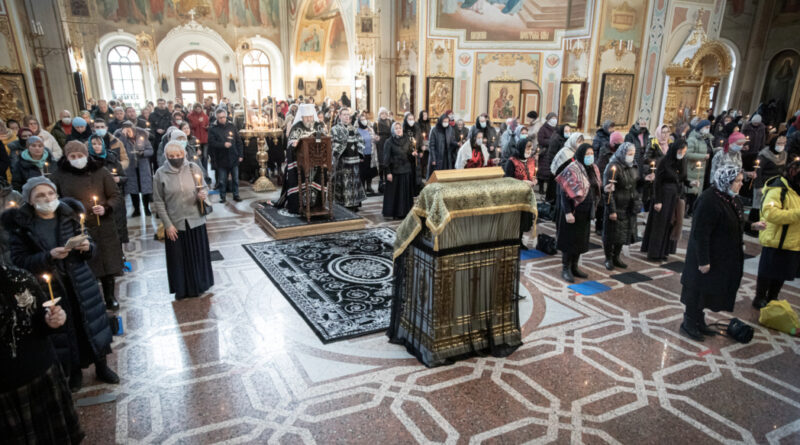 В храмах епархии началось чтение покаянного канона прп. Андрея Критского