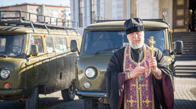 От Иверского храма г. Ижевска в зону СВО отправилась военные и гуманитарная помощь