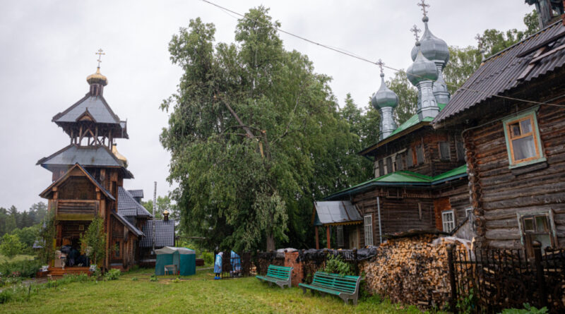 В Духов День митр. Викторин совершил богослужение в Каменном Заделье