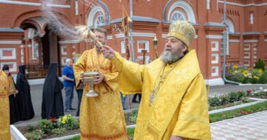 Престольные торжества в Ризоположенском монастыре села Люк