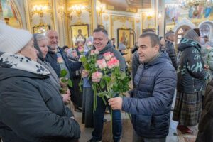 В кафедральном соборе поздравили женщин с Днём матери