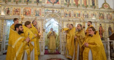 Архипастырское служение в кафедральном соборе Глазова