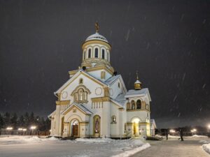 Архипастырское служение в храме Георгия Победоносца города Ижевска