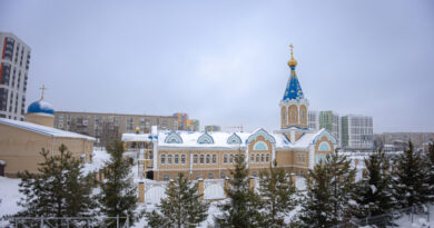 Престольный праздник храма Серафима Саровского города Ижевска