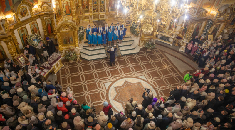 В кафедральном соборе прошел традиционный Крещенский фестиваль